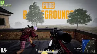PUBG: Battlegrounds Erangel Rain/Fog Gameplay | RTX 4070 Gameplay