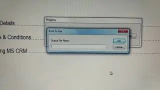 PDF Asking for Output File Name Error Fixed