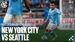Match Highlights | New York City FC 1-2 Seattle Sounders FC | October 18, 2025