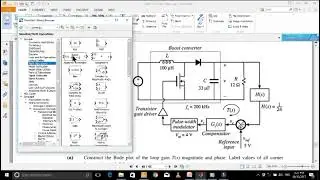 Boost Coverter with controller complete Design and Simulation in matlab simulink