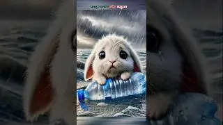 A honest Rabbit and Tortoise Rescue video #RabbitRescue#cuteanimal #AnimalRescue#Shorts#pets