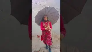 Barste pani ka maja #shortvideo