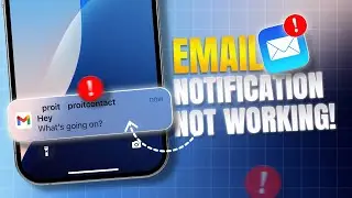 How to Fix Email Notifications Not Working on iPhone | Solve Delayed Email Alerts Problem on iPhone