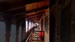 ഹിമാചലിലെ നഗ്ഗർ കോട്ടയിലെ രാജകീയ ഭക്ഷണശാല | Restaurant in Naggar Castle | Kullu | Himachal #shorts