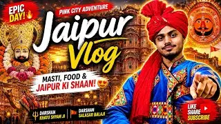 Jaipur to Khatu Salasar Yatra | Jaipur Trip Vlog | Divine Journey & Darshan Vlog