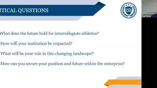 The Future of Intercollegiate Athletics