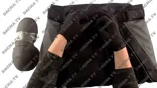 Мотоштаны   DAQINESE   (текстиль) (+ наколенники) (size:XXL)