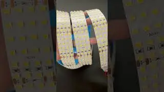 5m/16.4Ft Quad Row Ultra Bright White LED Tape Light with 90+ High CRI - Superlightingled