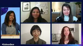 Women in Data: Insights from Subsurface LIVE Winter 2022 Panel