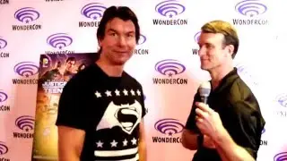 Jerry O'Connell (Superman) interview at WonderCon for #JLvsTT