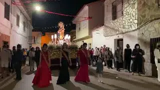 Procesi&oacute;n virgen del Rosario alcubillas 2021