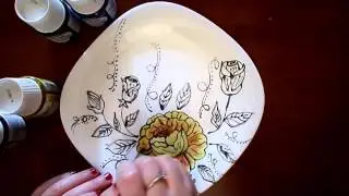 الرسم على الزجاج