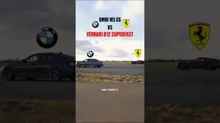 Ferrari 812 v BMW M5 CS: Drag Race