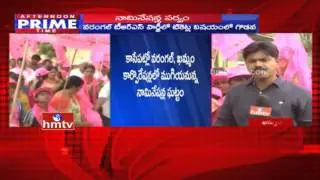 Khammam Greater 23rd Division TRS Candidate Potla Shashikala Face to Face | HMTV