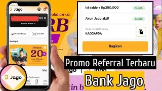 Promo Referral Bank Jago Terbaru | Kode Saya KAD3A95A
