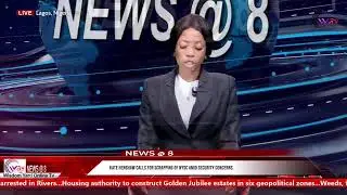 NEWS @ 8//: Kate henshaw calls for scrapping of nysc amid security concerns.