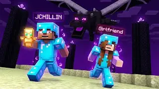 First Time Fighting the Ender Dragon