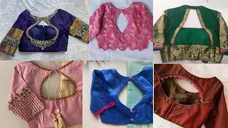 😍Best 30+ boat neck blouse designs|blouse designs new model | blouse collections
