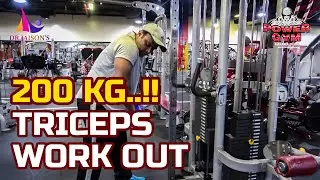 DR.JAISON'S TRICEPS WORKOUT |  Triceps Extension | Triceps Dips | DR.JAISON'S
