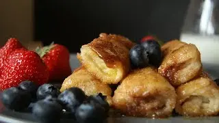 French Toast Roll Ups | لفائف التوست بالنوتيلا