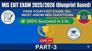 MIS National Exit Exam Prep: 50+ MCQs on Project Management, SAD, & BI (2025/2026)