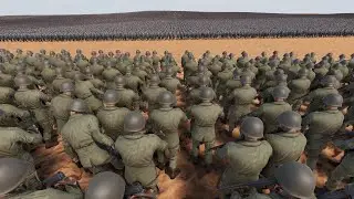 1M US soldiers vs 1M German soldiers - Ultimate Epic Battle Simulator 2