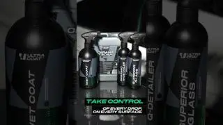 Control the Surface. Feel the Difference. Ultracoat Hydrophobic Line #detailing #shorts