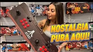 O FLIPERAMA PORTÁTIL MAIS COMPLETO