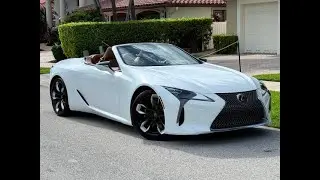 FOR SALE 2024 LEXUS LC500 CONVERTIBLE - 3K MILES - CONTACT US TODAY - $113,940 MSRP