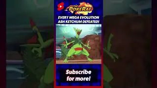 8 MEGA EVOLUTIONS Ash Ketchum DEFEATED! 🤯 #shorts #anipoke