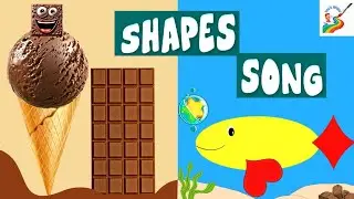 The shapes song for kids / nursery rhymes.