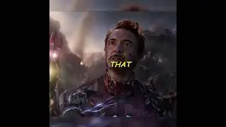 Iron Man&rsquo;s Snap Was Almost Different 😮