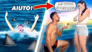 La mia FOLLE PROPOSTA di MATRIMONIO alla mia RAGAZZA 😱💍  HA DETTO SI?