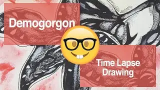 Demogorgon - Time Lapse Sketchbook - Geek Artist