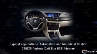 GT1026 CAN Bus to Android USB Adapter