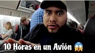 NO VIAJES A EUROPA SIN VER ESTE VIDEO 🚫 Mi primera vez en un avión por 10 horas 😱