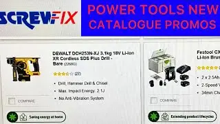 Catalogue SCREWFIX New Arrivals October 2025#powertools #diy #new 