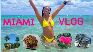 MIAMI VLOG | First time on a plane, Beach, Dinner, so much MORE&hellip;.