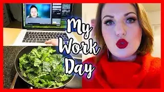 A Typical Work Day + Healthy Cooking | VLOGMAS
