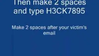 How to hack Windows Live or MSN Emails (NO JOKE WORKS 100%)