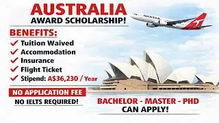 Australia Awards Scholarship 2026 | Application Guide | No IELTS, No Fee | Bachelor, Master, PhD