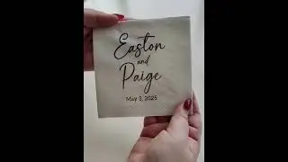 Personalized Wedding Paper Napkins 50-500PCS Custom Monogram