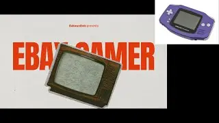 Gameboy Advance With Blacklight Afterburn MOD and F-Zero Ebay Gamer