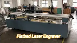 uv digital flat engraving system, industrial flatbed laser engraver textile engraving machine
