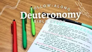 Bible Study on Deuteronomy 1 | Study the Whole Bible with Me