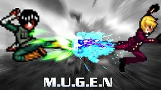 Rock Lee vs Sanji IFRIT!! (Martial Art Fight) - MUGEN