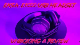 EKSA E1000 Co-Branded Edition Headset Unboxing & Review