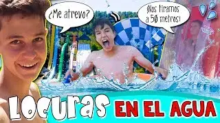 ¡¡TOBOGANES GIGANTES de AGUA!! 💦 LOCURAS en el PARQUE ACUÁTICO con #LosXOBIS  😱