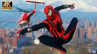 Sensational Spider-Man Suit (ALL STYLES) - Marvel&rsquo;s Spider-Man 2 Free Roam Gameplay (4K60FPS) 
