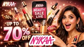 Nykaa Coupon Code Today 💄✨ Flat 50% OFF on Beauty Deals!